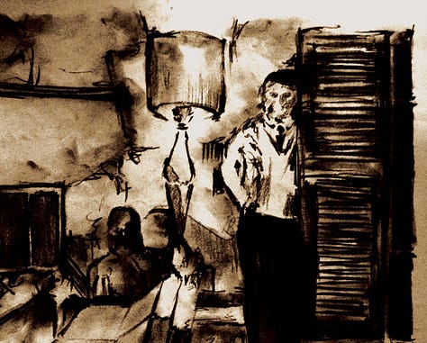 Paintings by Jae Jerkins: The Wasteland, Imagine, Einstein