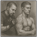 Logo for Under His Name