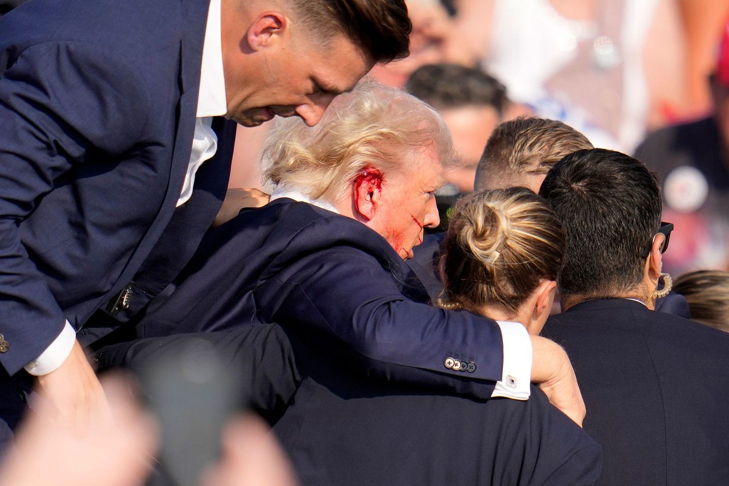 In pictures: Trump injured in assassination attempt | CNN Politics