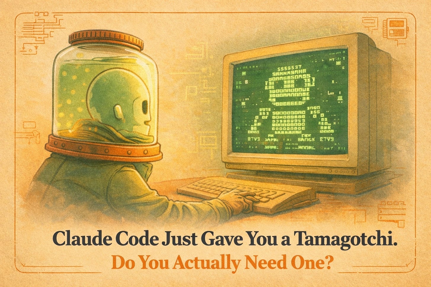 [HERO] Claude Code Just Gave You a Tamagotchi. Do You Actually Need One?