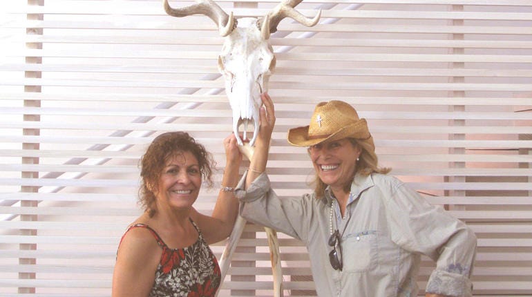 Nancy Pfizer and Kathy Carpenter