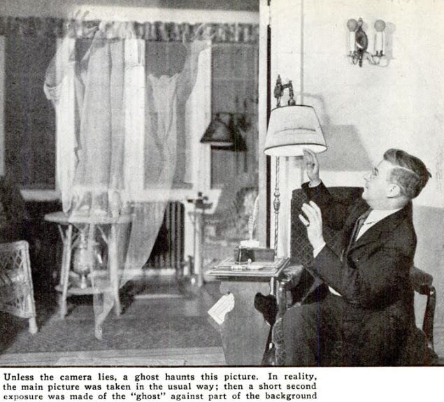 Paranoid or Paranormal?: A Brief History of Spirit Photography — Musée  Magazine