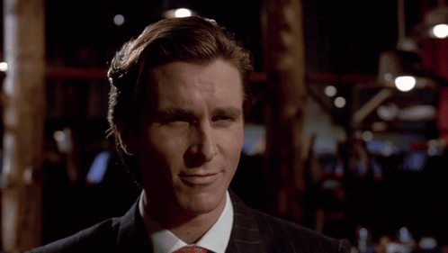 American Psycho GIF - American Psycho Smile GIFs American Psycho GIF - American Psycho Smile GIFs