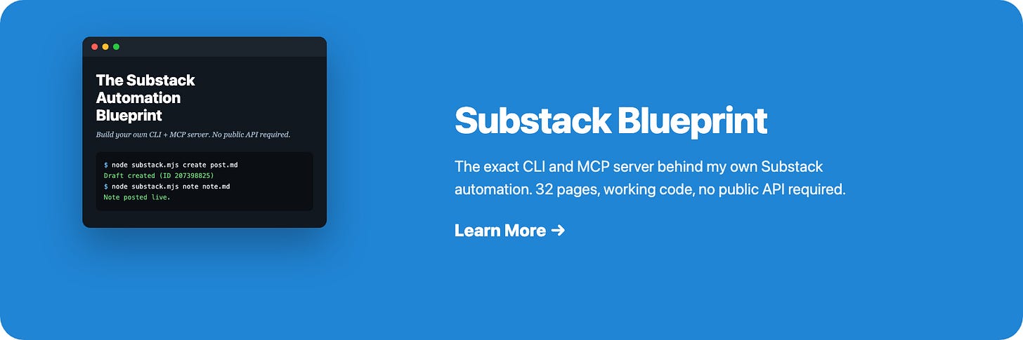 Substack Automation Blueprint Substack Automation Blueprint