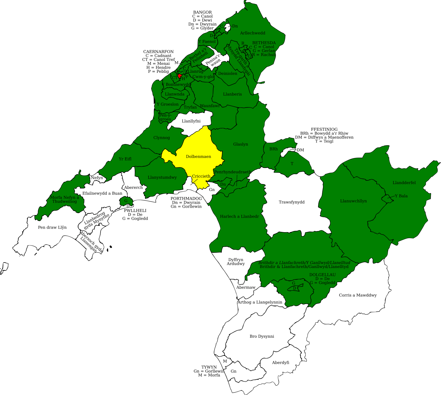 Gwynedd, 2022