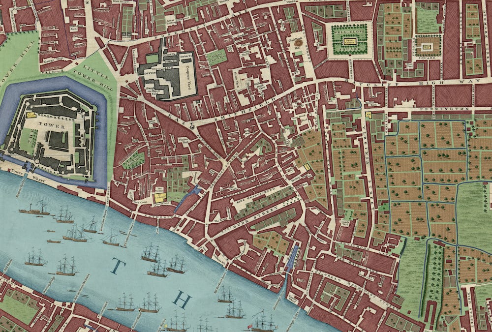 1746 in Colour: Wapping and Bermondsey