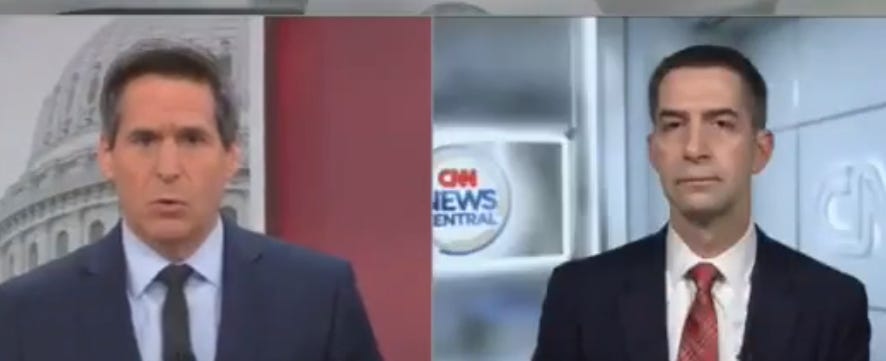 COTTON'S TRUMP DEFENSE EXPLODES IN HIS FACE!