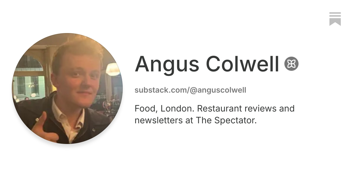 Angus Colwell | Substack