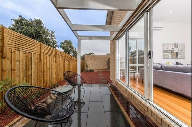 May be an image of furniture and outdoors