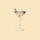 over lychee martinis