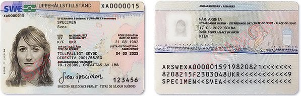 Depiction of Residence Permit