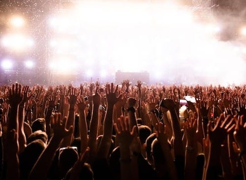 Excited concert crowd celebration Photos - Download Free High-Quality  Pictures | Freepik