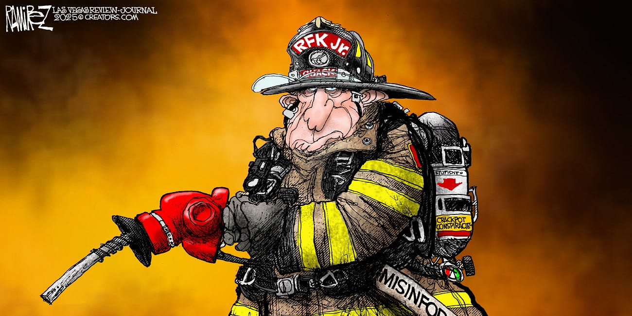 Michael Ramirez: Playing With Fire 4-16-25