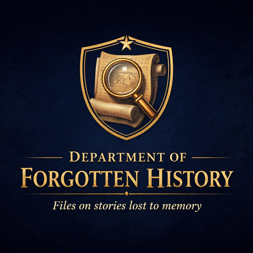 Department of Forgotten History
