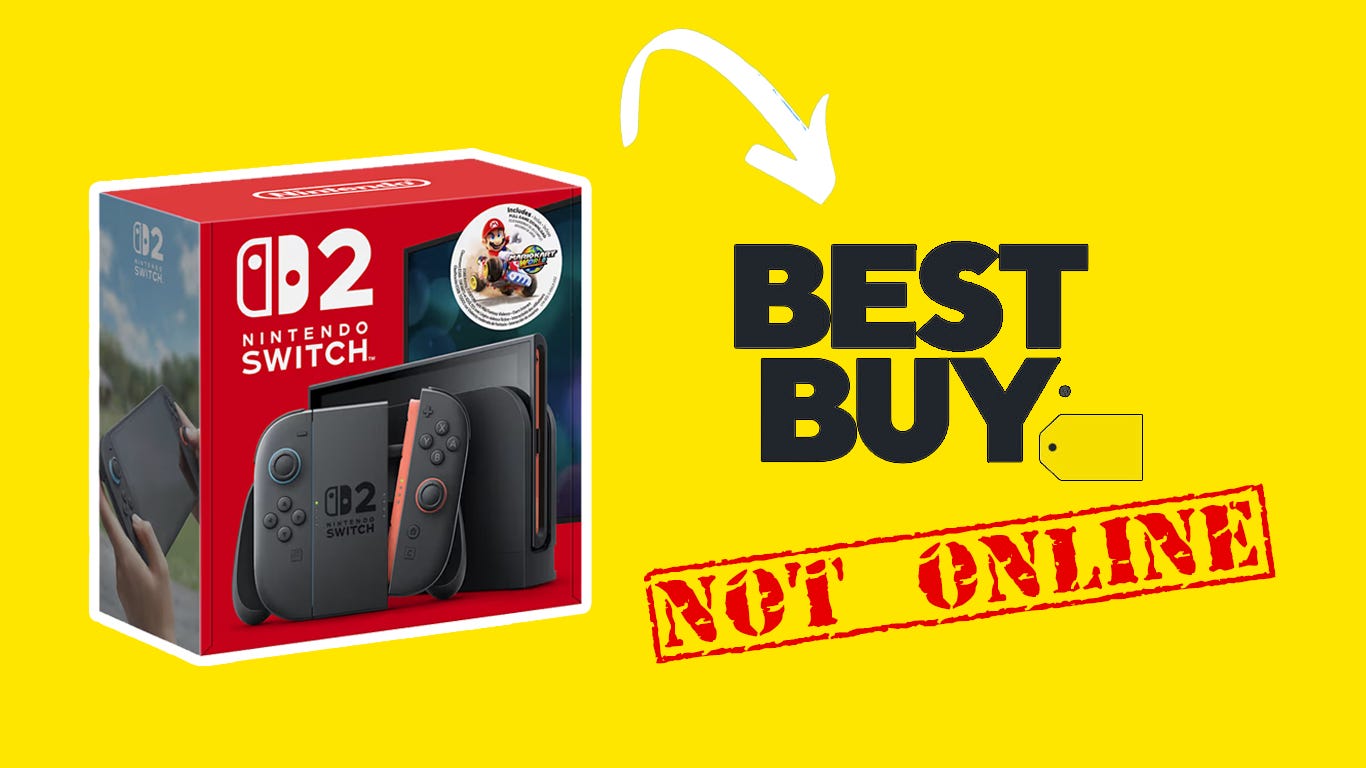 Best Buy Nintendo Switch 2 pre-order: no online orders planned 'at this ...