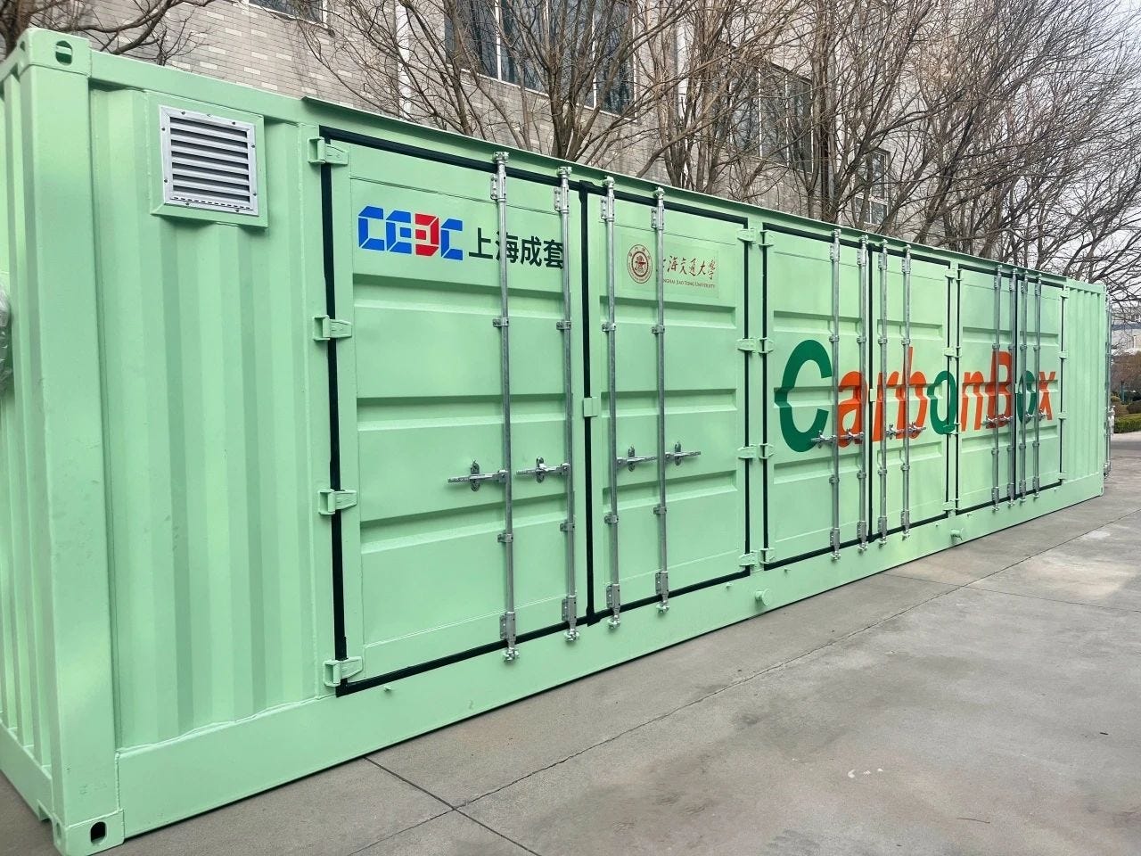 ※まみむー※DAC Plant Delivery China testing 600 ton CO2 Direct Air Capture module