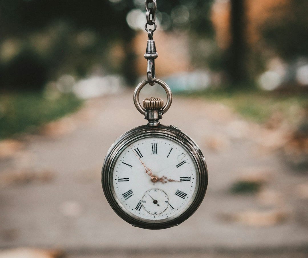 pocket watch at 3:55 pocket watch at 3:55