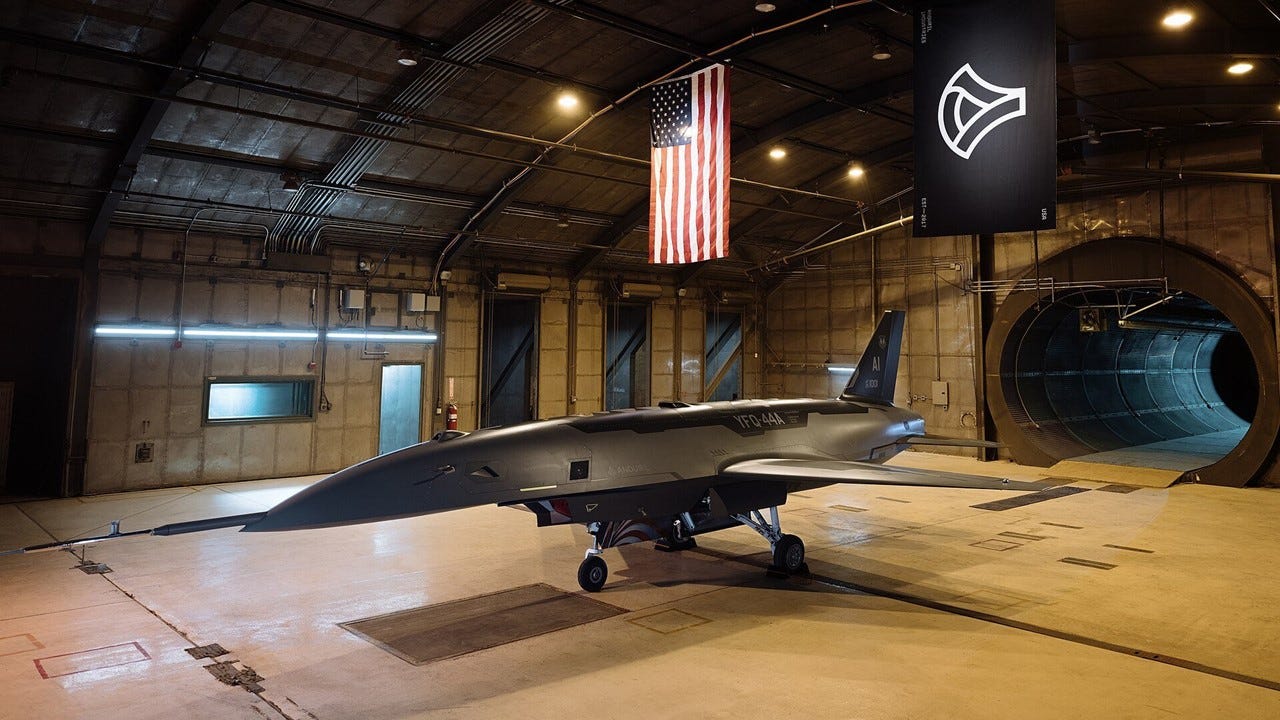 Fury unmanned fighter jet