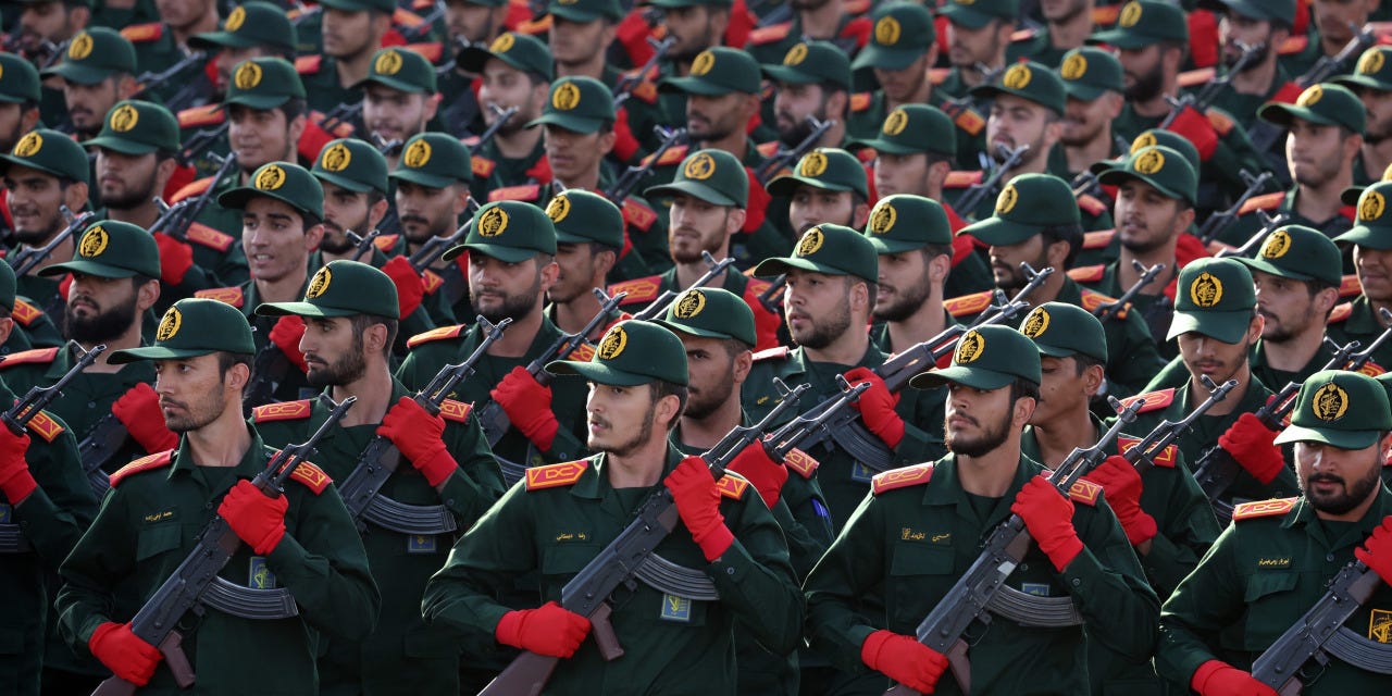 The Iranian Force Built to Defend the Regime Now Faces the Ultimate Test -  WSJ
