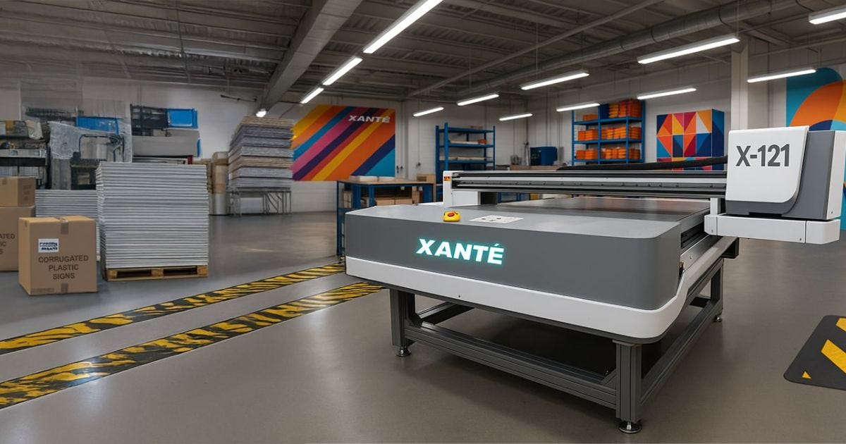Xanté Introduces the X-121 UV Flatbed