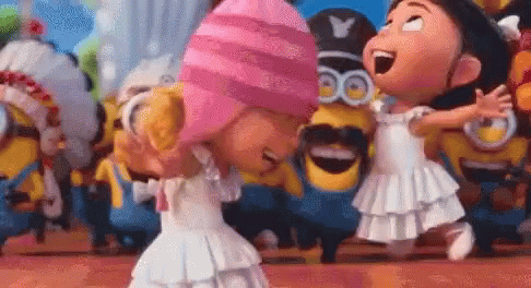 Despicable Me Agnes GIF - DespicableMe Agnes ImSoHappy - Discover & Share GIFs