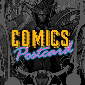 COMICS POSTCARD - ÉTOILES MONTANTES