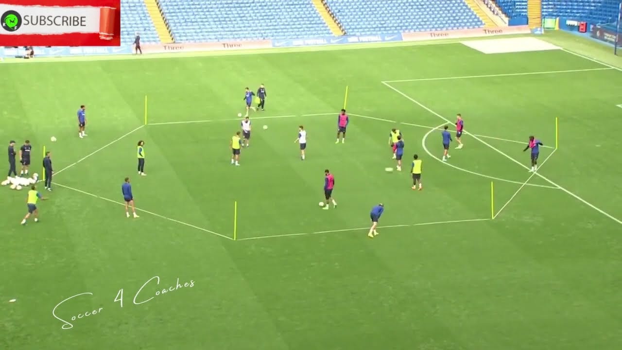 Tuchel's possession drill in an hexagonal pitch : r/chelseafc