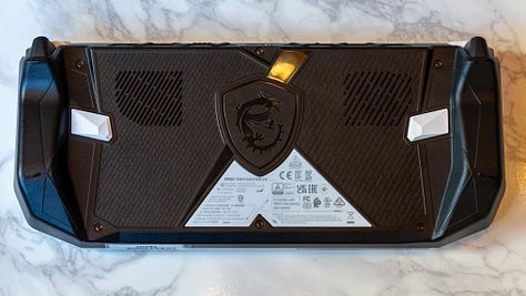 MSI Claw A8 gaming handheld