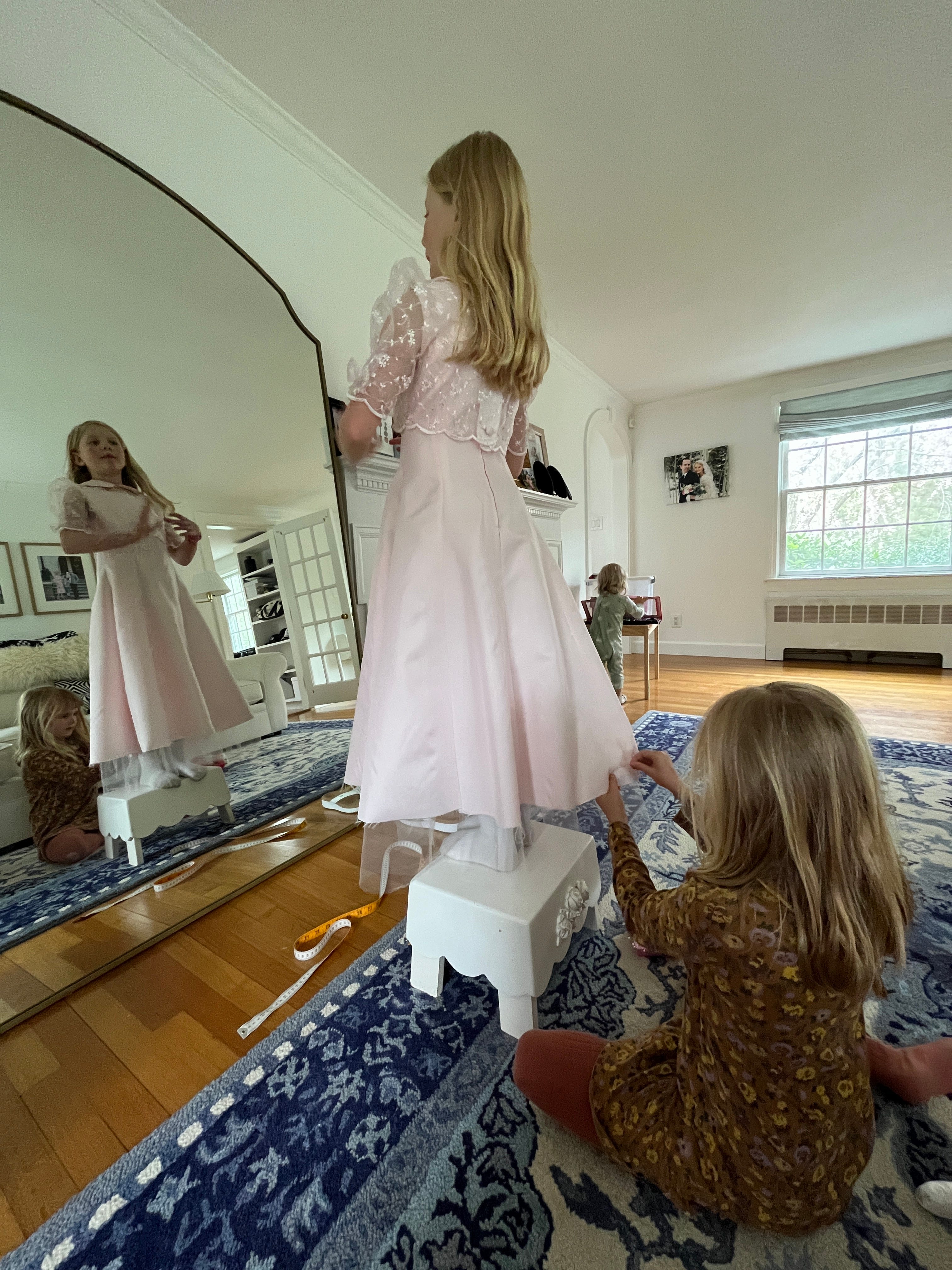 Issue No. 11 Pink Baptism Dress - by Elissa Urban Bean