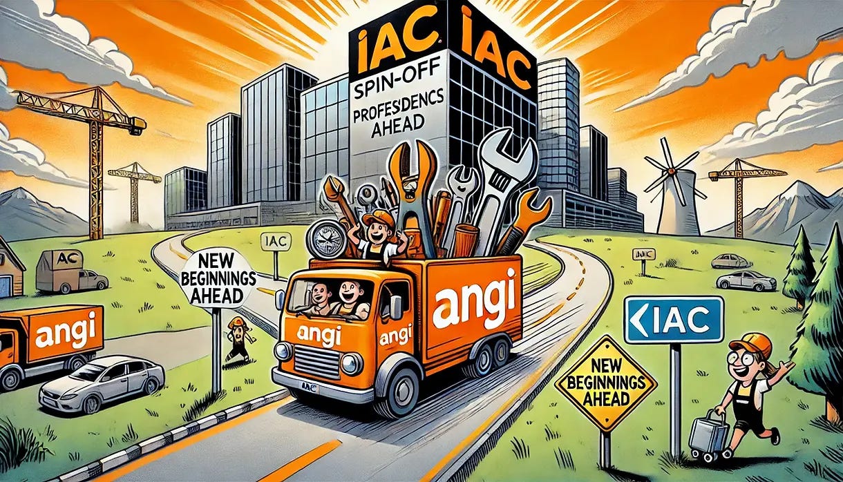 Angi Spin-Off von der IAC