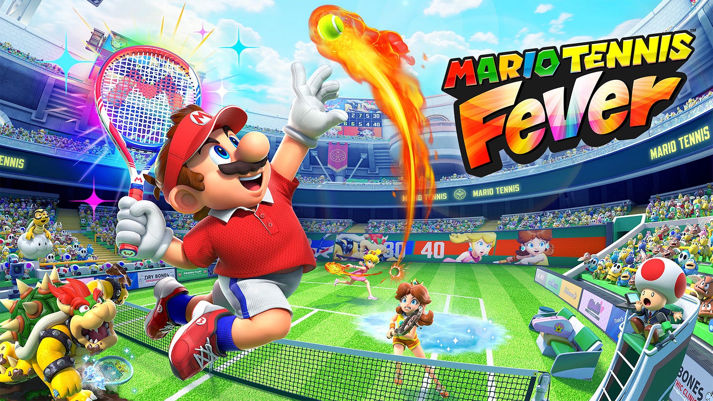 Mario Tennis Fever review roundup
