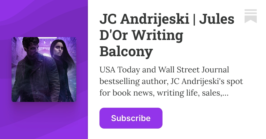 JC Andrijeski | Jules D'Or Writing Balcony | Substack