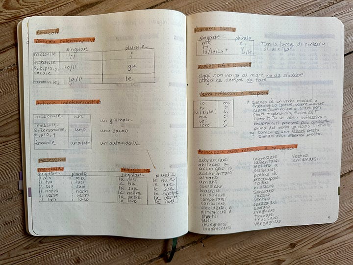 Learning New Language Journal Notes How to Create Your Own Language Learning Journal