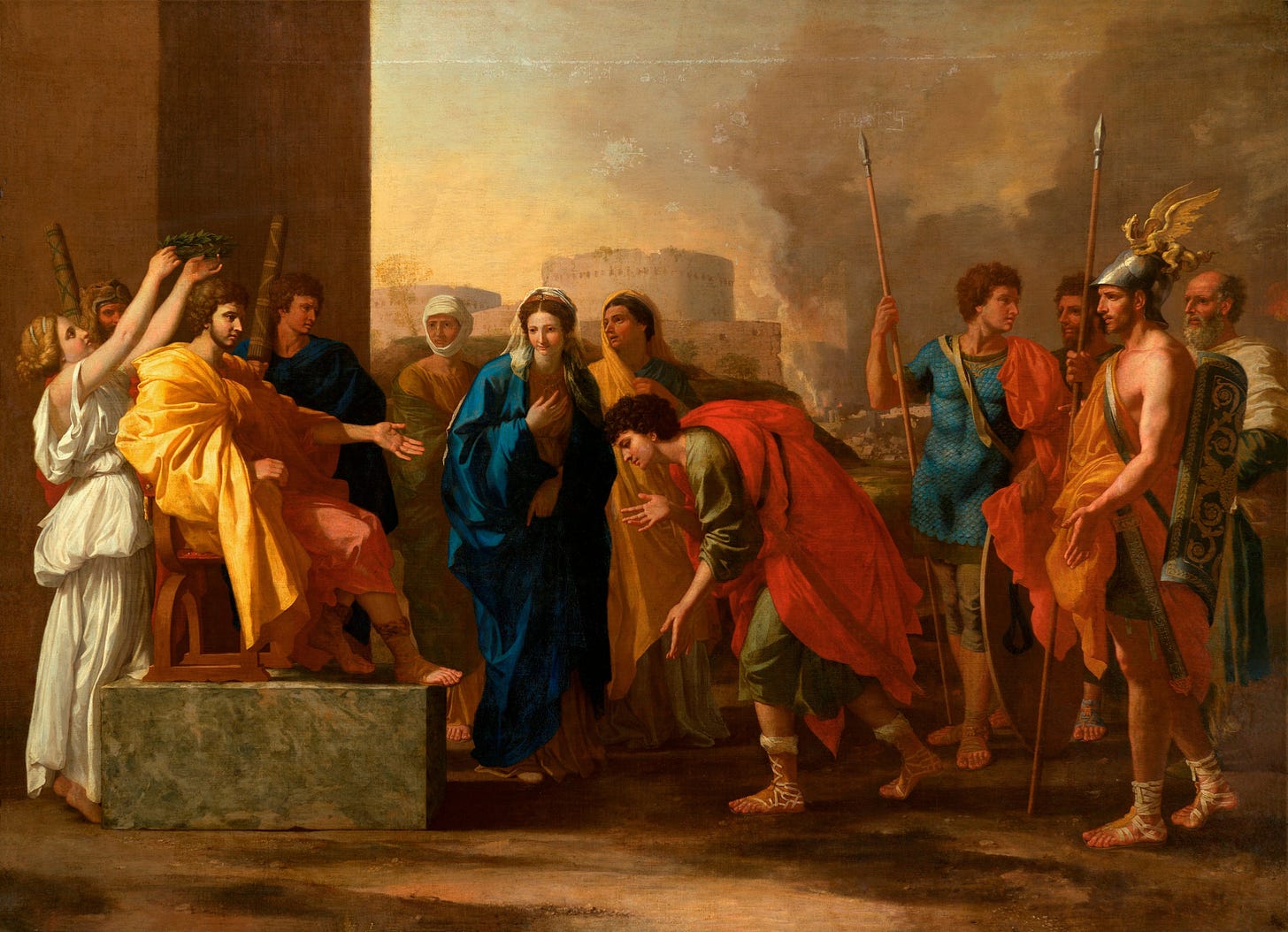 The Continence of Scipio (Poussin) - Wikipedia