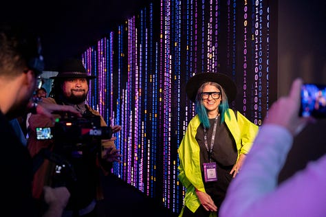 Images showing several of the presenters and panels from XPANSE 2024 meeting