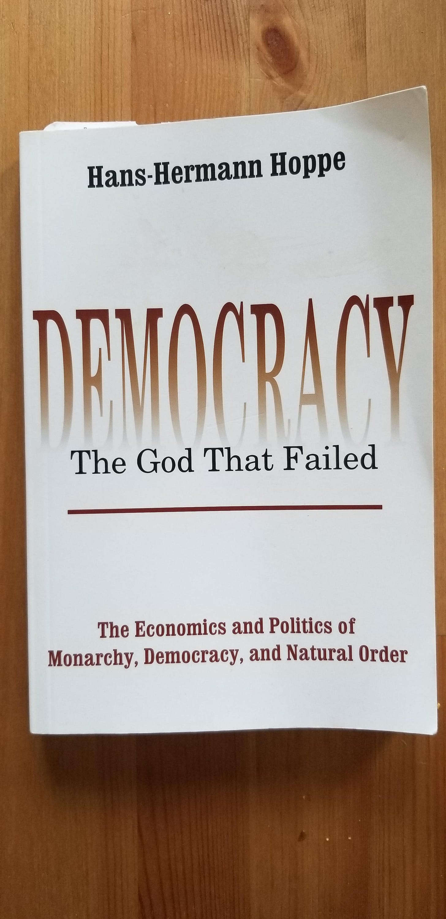 Hans Hermann Hoppe, and why I dislike republicanism : r/monarchism