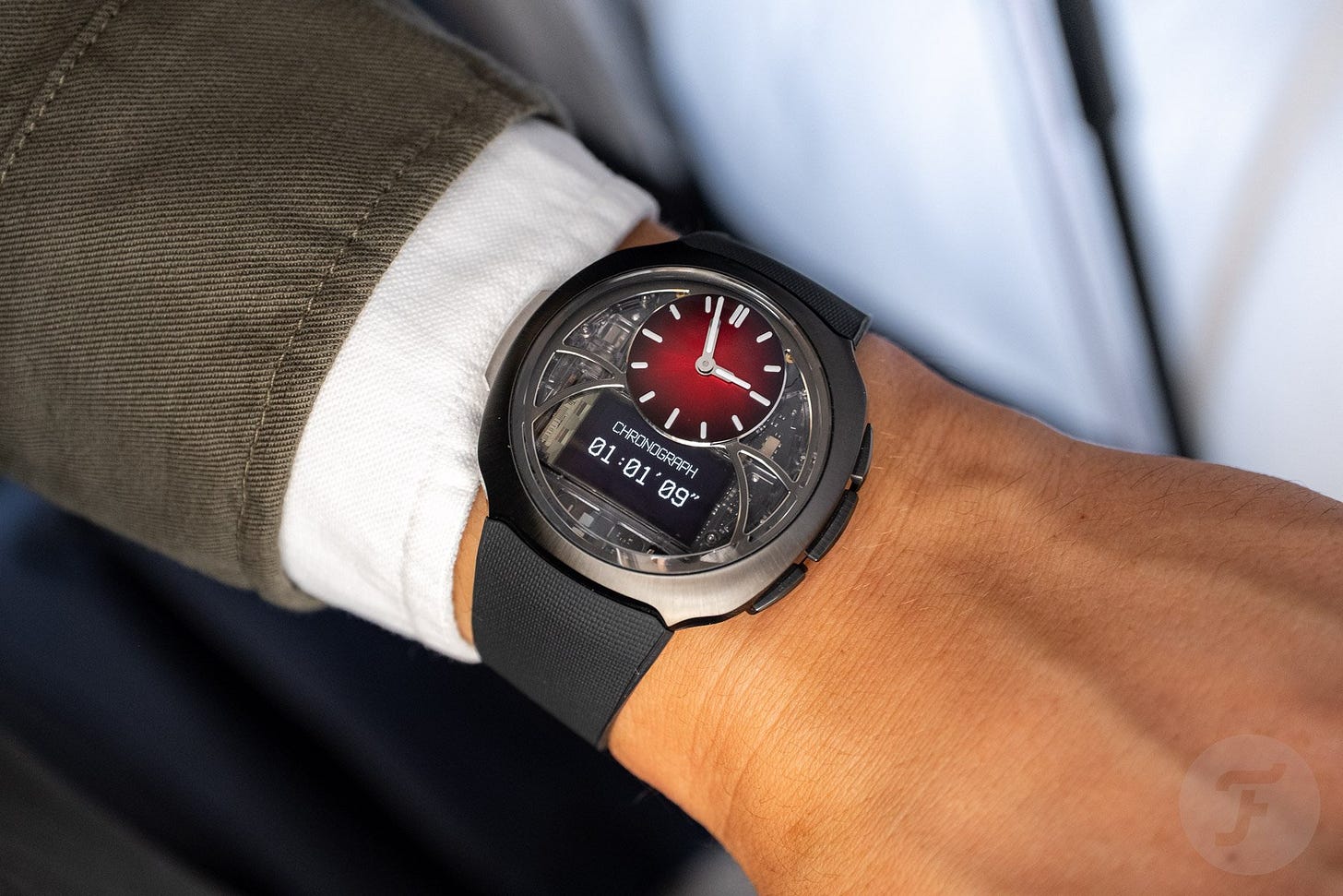 F】 New: H. Moser & Cie. Off-Grid Digital Watch F】 New: H. Moser & Cie. Off-Grid Digital Watch