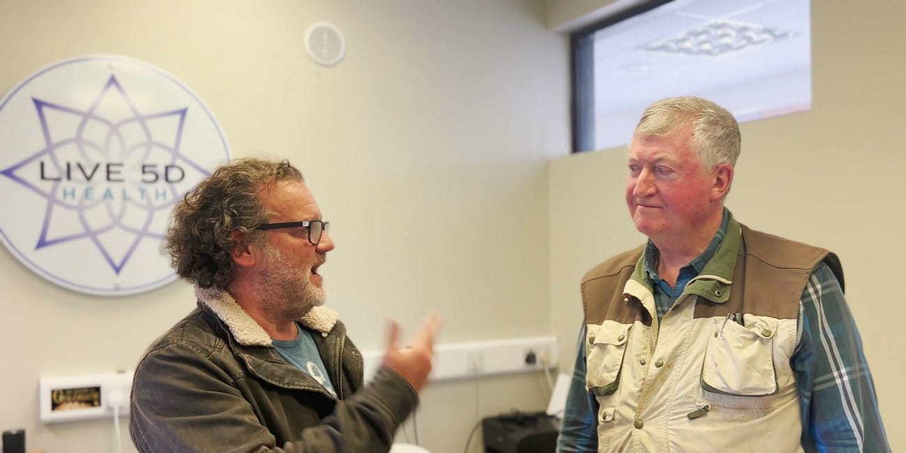 Me and Dr Eamonn Ansbro Getting Together At Last