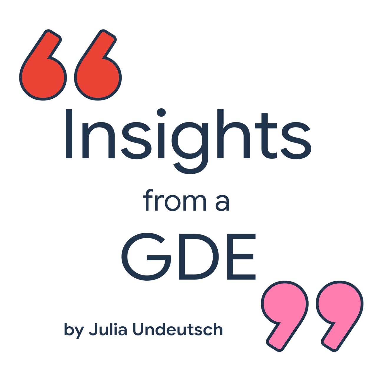Insights from a GDE logo
