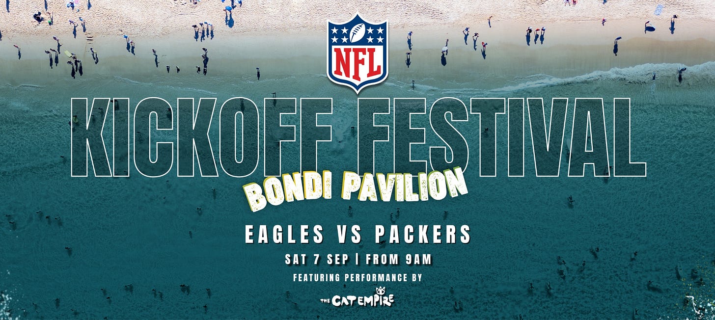 NFL Kickoff Festival | Bondi Pavilion