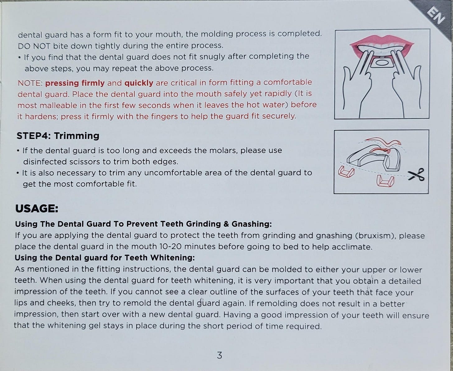 How to Mold a Custom Dental Guard at Home (Without Melting It!) A step-by-step guide to getting that perfect, comfortable fit for teeth grinding or whitening.