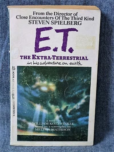 E.T., the Extra-terrestrial: In His Adventure on Earth : a Novel [Book]
