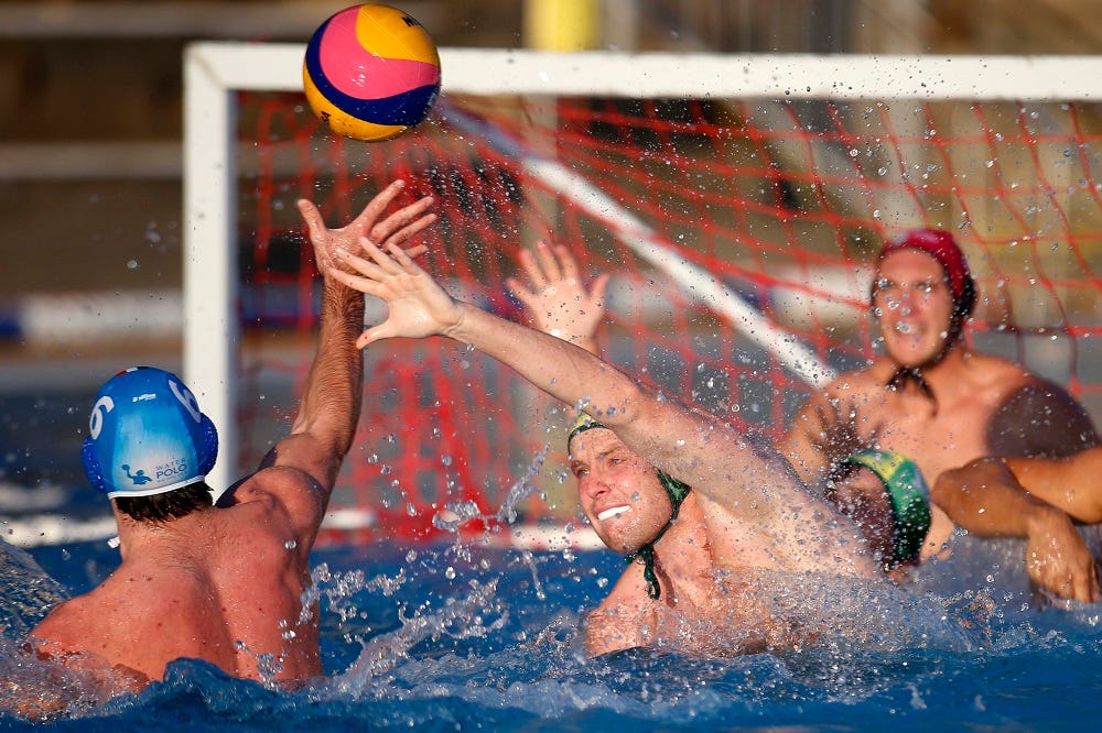 Australia Vs Italy pool water polo Australia Vs Italy pool water polo