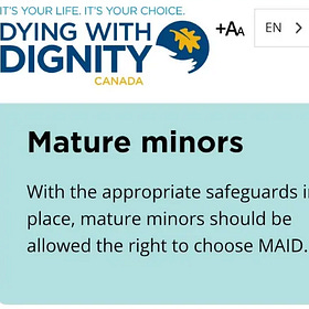 They’re Coming for Your Kids: Canadian Euthanasia Lobby Pushes MAiD for Minors