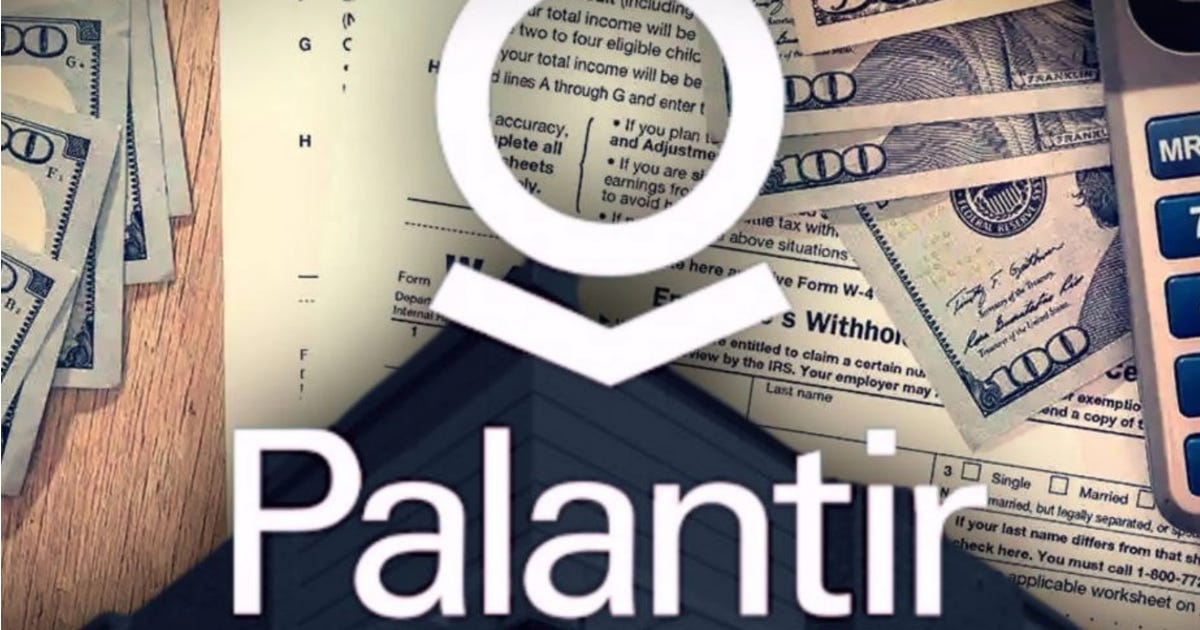 Palantir Paid ZERO Federal Income Tax In 2025 On $1.6 BILLION In Income
