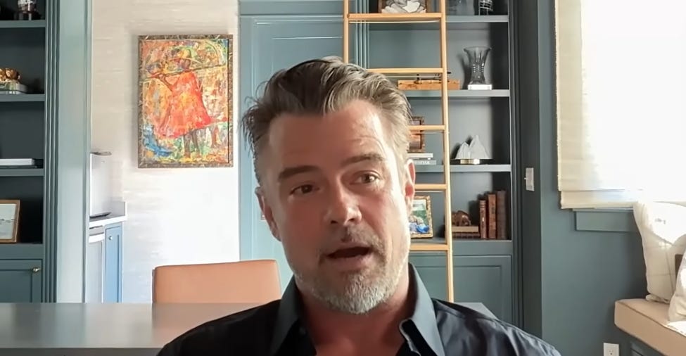 Josh Duhamel On Celebrities Expressing Political Opinions: "Just Because You Have A Platform Doesn't Mean That You Get To Preach To Everybody"