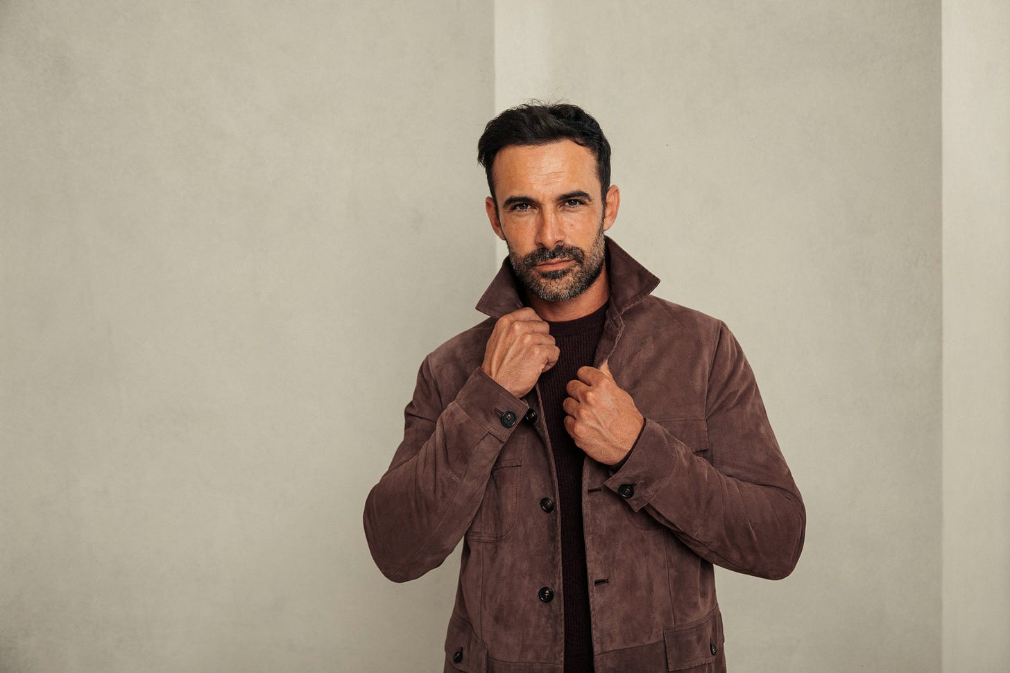 Suede Iconic Handmade Field Jacket – Rifugio Handmade Leather ...