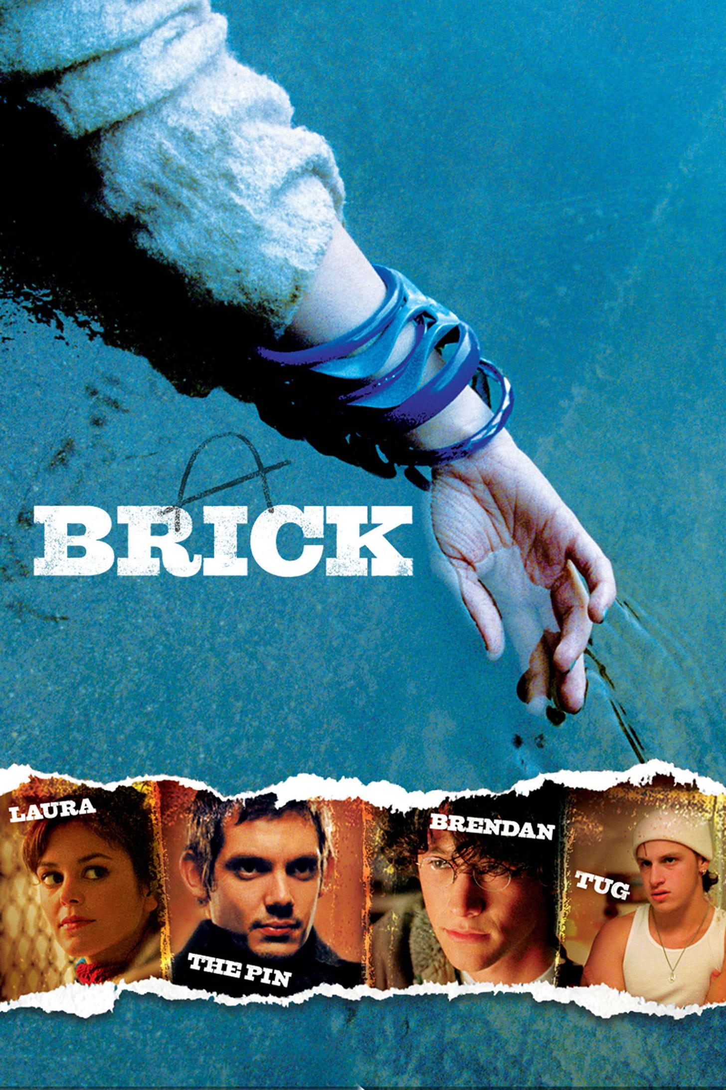 A poster for the movie Brick