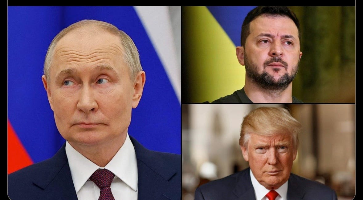PSYOP-WW3 EASTERN EUROPE EDITION: Ukraine Not Invited to Crucial Trump & Putin Peace Talks