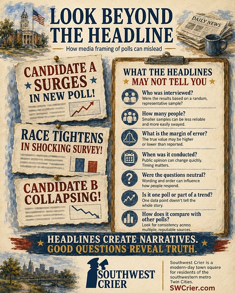Polling infographics